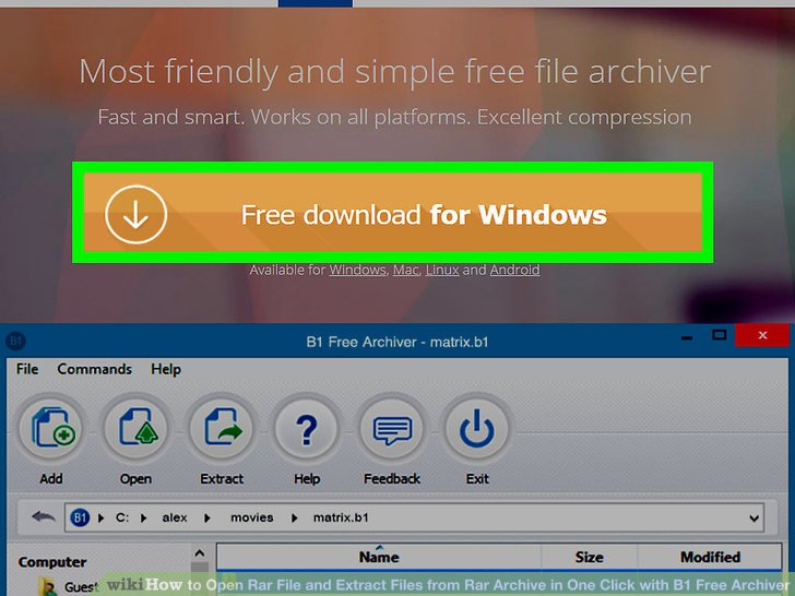 Download b1 free archiver